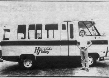 Jim Davison and the Hampton Jitney.