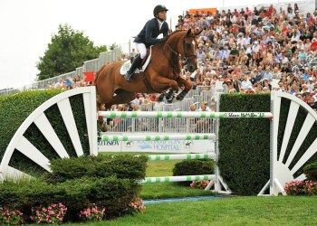 Kent Farrington and Zafira at the Hampton Classic