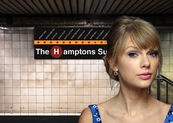 Taylor Swift rode the Hamptons Subway this week