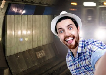 Paul Paulo took this selfie before the Hamptons Subway struck and killed him