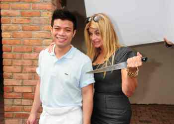 Chef Hung Huynh, Kirstie Alley