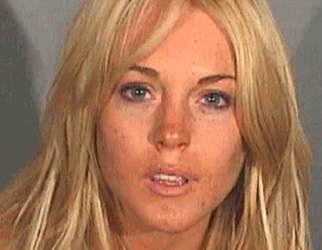 Lindsay Lohan mugshot