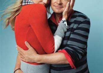 Michael J Fox and Tracy Pollan in Gap Ad