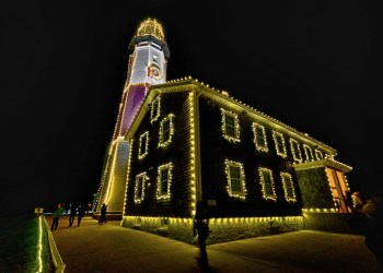 Montauk Lighthouse Christmas