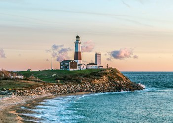 The Montauk Lighthouse surveillance camera is now on!