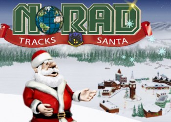 NORAD Santa Tracker Graphic