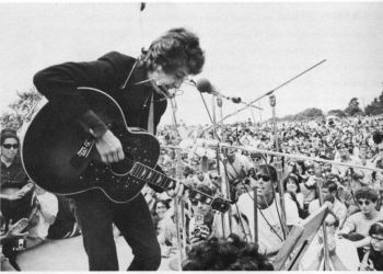 Bob Dylan at the Newport Folk Festival