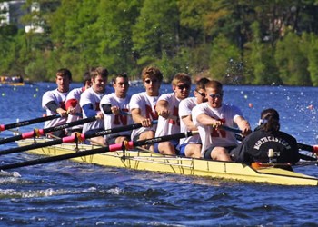 The Northeastern crew that beat Harvard