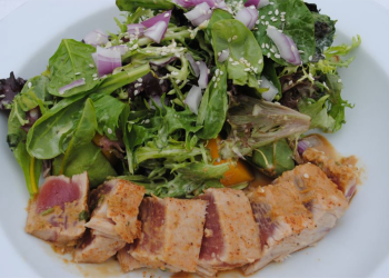 The Ahi Tuna Salad at Rumba