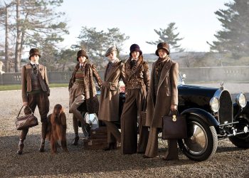 Ralph Lauren Downton Abbey Fashion Shoot