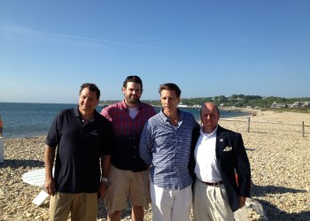 Retired Captain Jim O'Connell, Franklin Ferguson, Frank Davis, William Fries