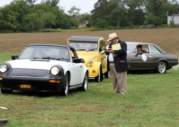 Setting off at the 2016 Bridgehampton Road Rally and Tour d'Hamptons