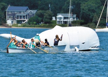 The famous HarborFest whaleboat races