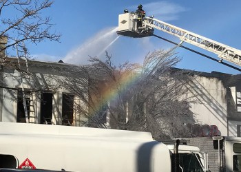 sag harbor fire rainbow