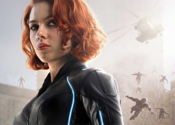 Scarlett Johansson as Black Widow in Avengers: Age of Ultron