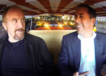 Louis CK and Jerry Seinfeld in Comedians in Cars Getting Coffee on Crackle