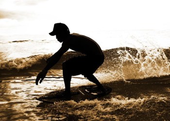 Skimboarding