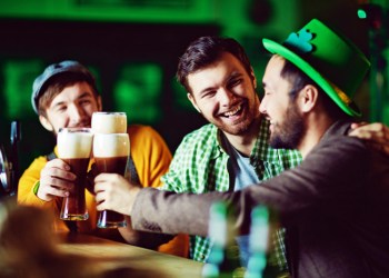 St. Patrick's Day revelers