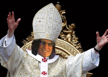 Howard Stern as the Pope