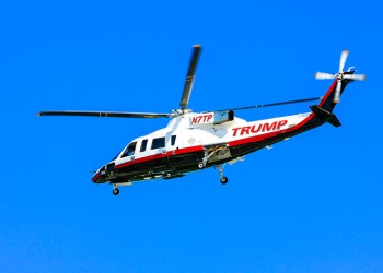 Trump helicopter