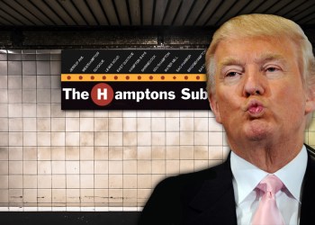 Donald Trump has big plans for the Hamptons Subway