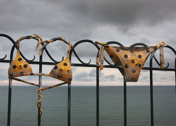 Yellow Polka Dot Bikini