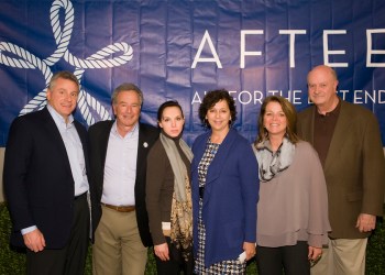 The AFTEE board members David Okorn, Myron Levine, Donielle Cardinale, Claudia Pilato, Dottie Simons and Bob Edelman. Photo credit: Daniel Gonzalez