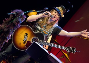 Nancy Atlas on Stage at Bay Street Theatre