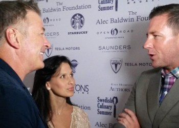 Alec Baldwin, Hilaria Baldwin, Ed Burns