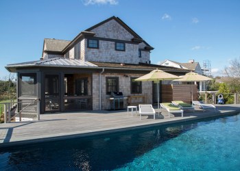 Kim Erle's LEED-certified home in Quogue.