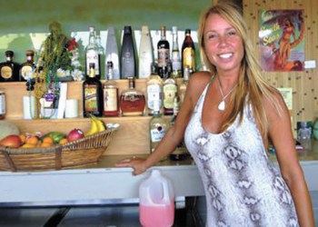 Lynn Calvo of Lynn's Hula Hut in Montauk