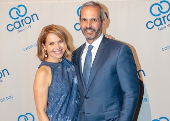 Katie Couric and husband John Molner