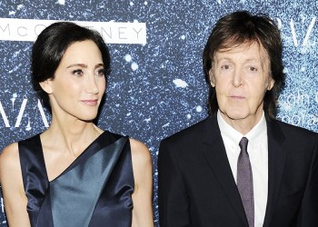 Nancy Shevell and Sir Paul McCartney