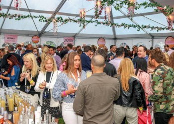 Dan’s Rosé Soirée crowd 2018