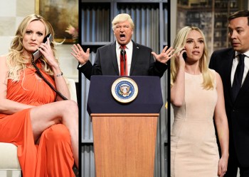 SNL Cold Open with Stormy Daniels, Alec Baldwin, Scarlett Johansson, Jimmy Fallon