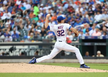 Steven Matz pitching