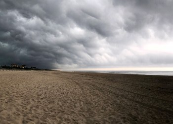 The fateful storm off Indian Wells Beach at 2:32 p.m. on Saturday, June 2