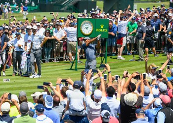 Tiger Woods at the 2018 U.S. Open