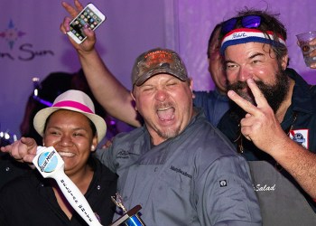 Matty Boudreau and The Preston House & Hotel crew celebrate their win