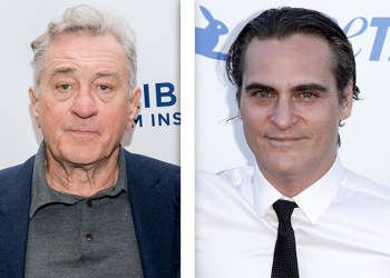 Robert De Niro and Jaoquin Phoenix