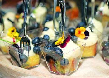 Elderflower olive oil cake from Lombardi’s Love Lane Market, Photo: Barbara Lassen