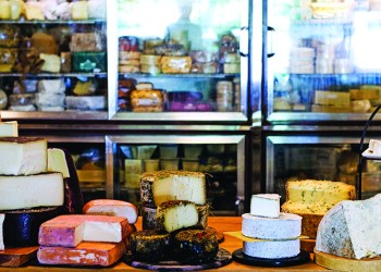 Cavaniola’s Gourmet cheeses, Photo: Megan Overton