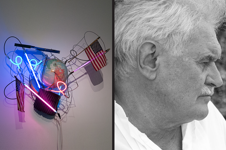 Parrish Art Museum Aglow with New Keith Sonnier Exhibition