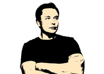 Elon Musk illustration