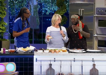 Martha Stewart, Snoop Dogg and T-Pain try autotune on 