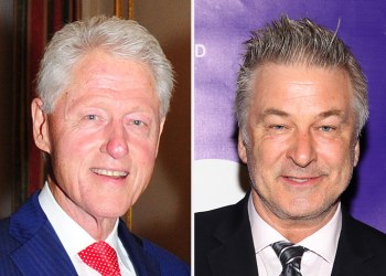 Bill Clinton, Alec Baldwin, Photos: ©PATRICKMCMULLAN.COM