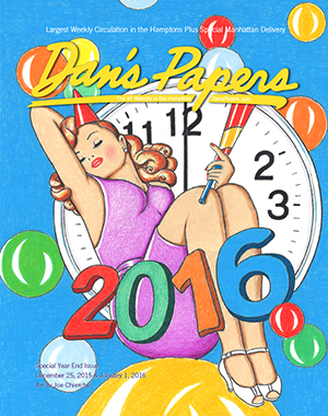 New Year's 2016 Dan's cover art by Joe Chierchio