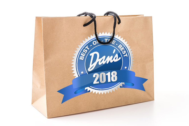 Dan's Best of the Best Shopping 2018 North Fork white paper bag