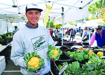 Sang Lee Farms offers many organic vegetables, Photo: Barbara Lassen