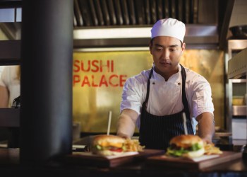 Sushi Palace serves hamburgers thanks to Emergency Hamburger Mandate in the Hamptons